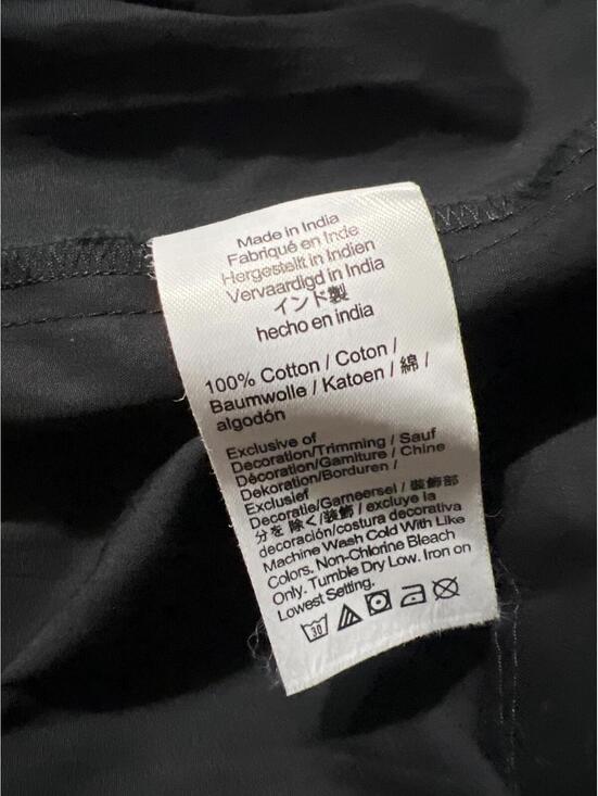 Madewell Black Smocked Bodice Midi Dress Spaghetti Straps - Picture 10 of 10